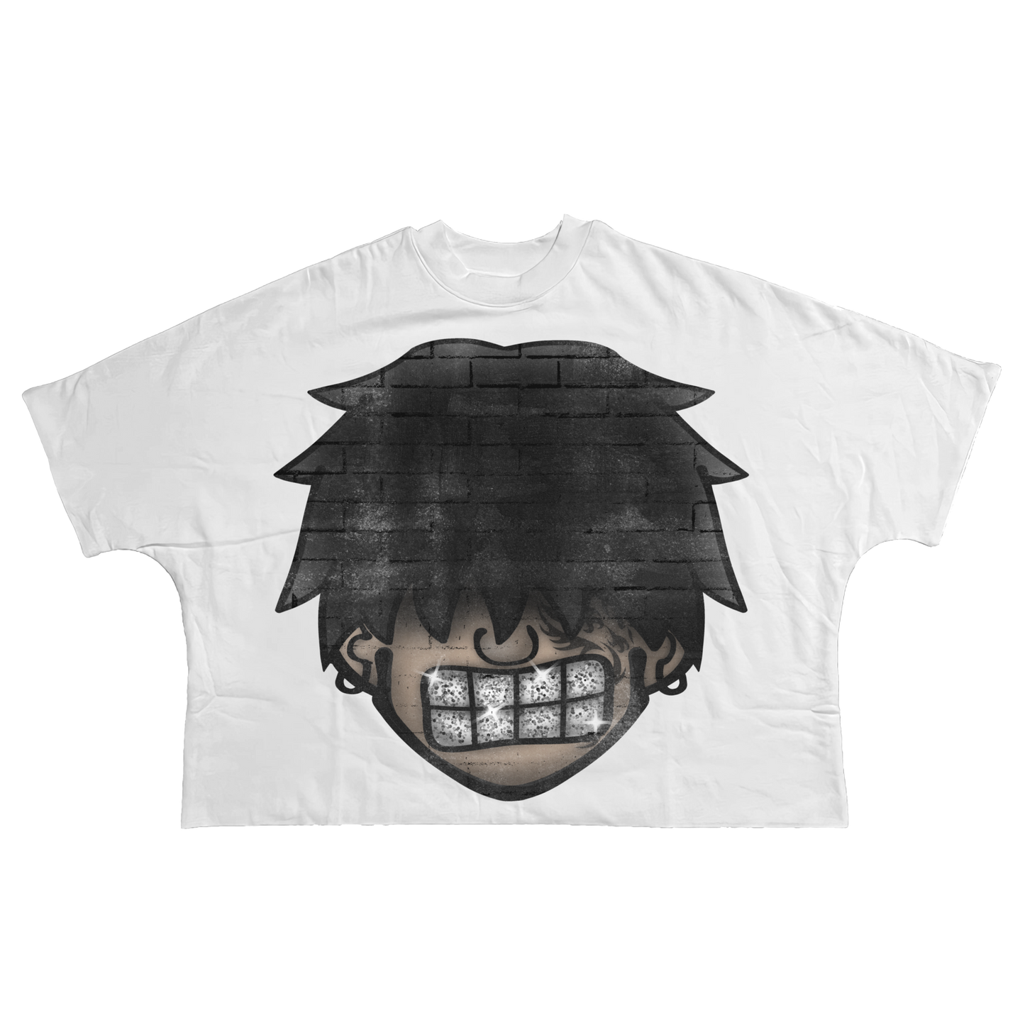 Aura Streetwear Cropped Boxy Tee