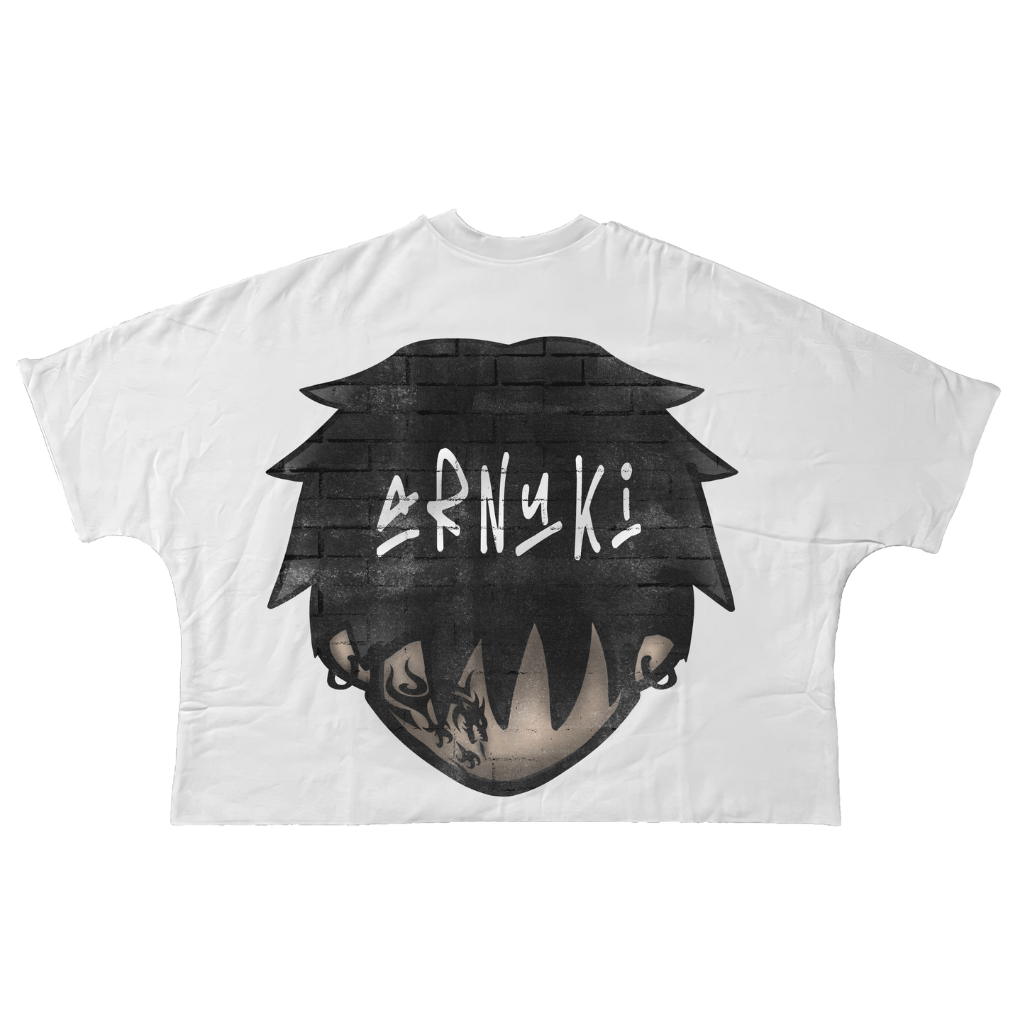 Aura Streetwear Cropped Boxy Tee