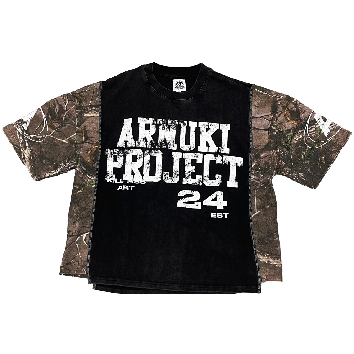 Arnuki Project Streetwear Cropped Boxy Tee