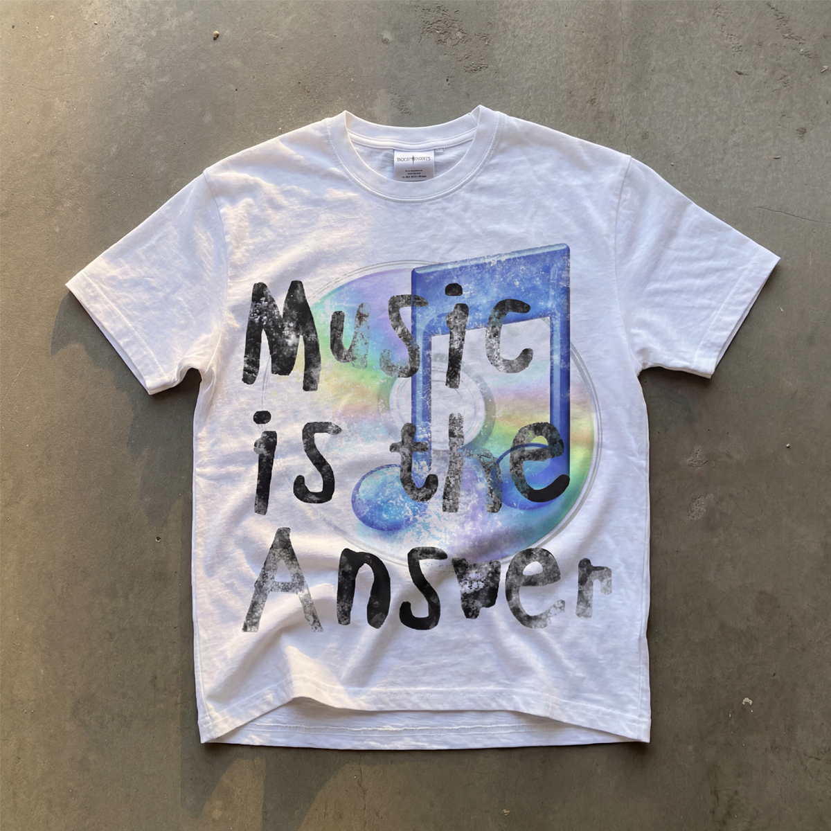 トップス Musical Tee SWAG Y2K Music Tee Streetwear Graphic Y2K Unisex Regular Fit Crew Neck T