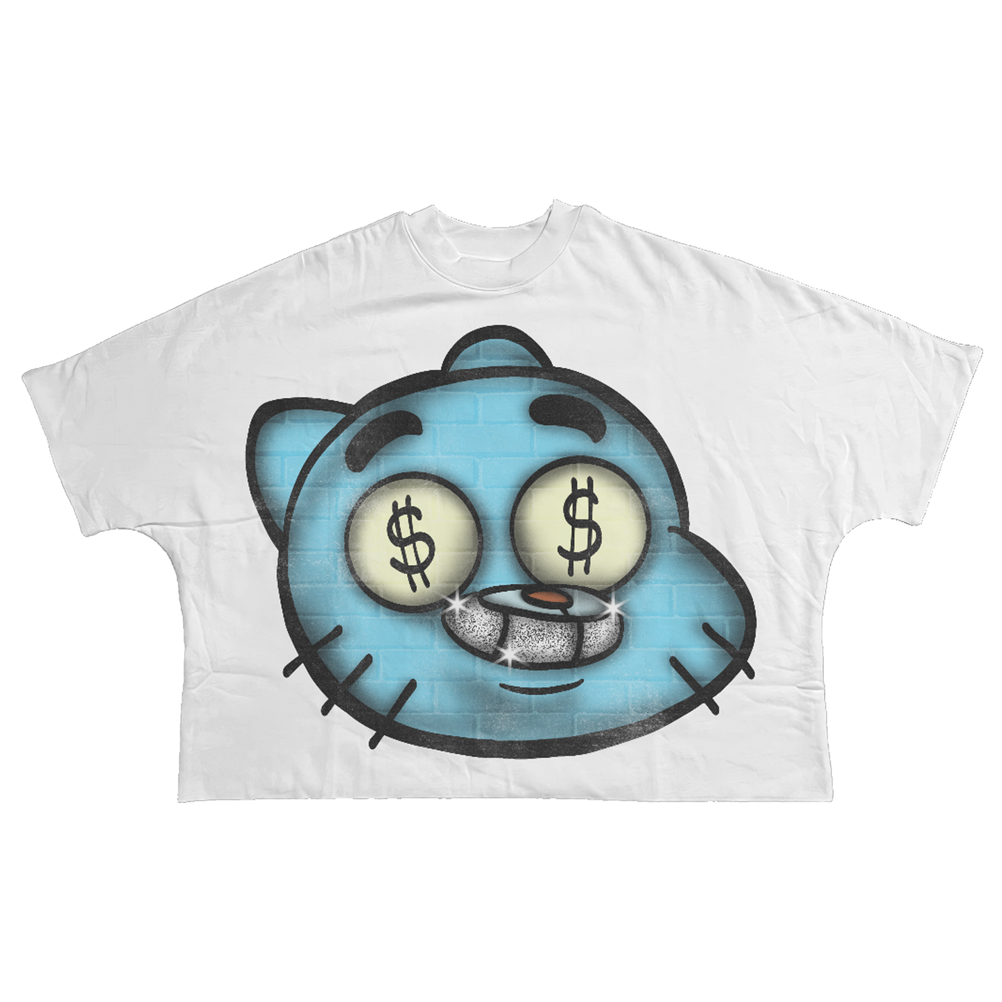 Gumball Streetwear Cropped Boxy Tee