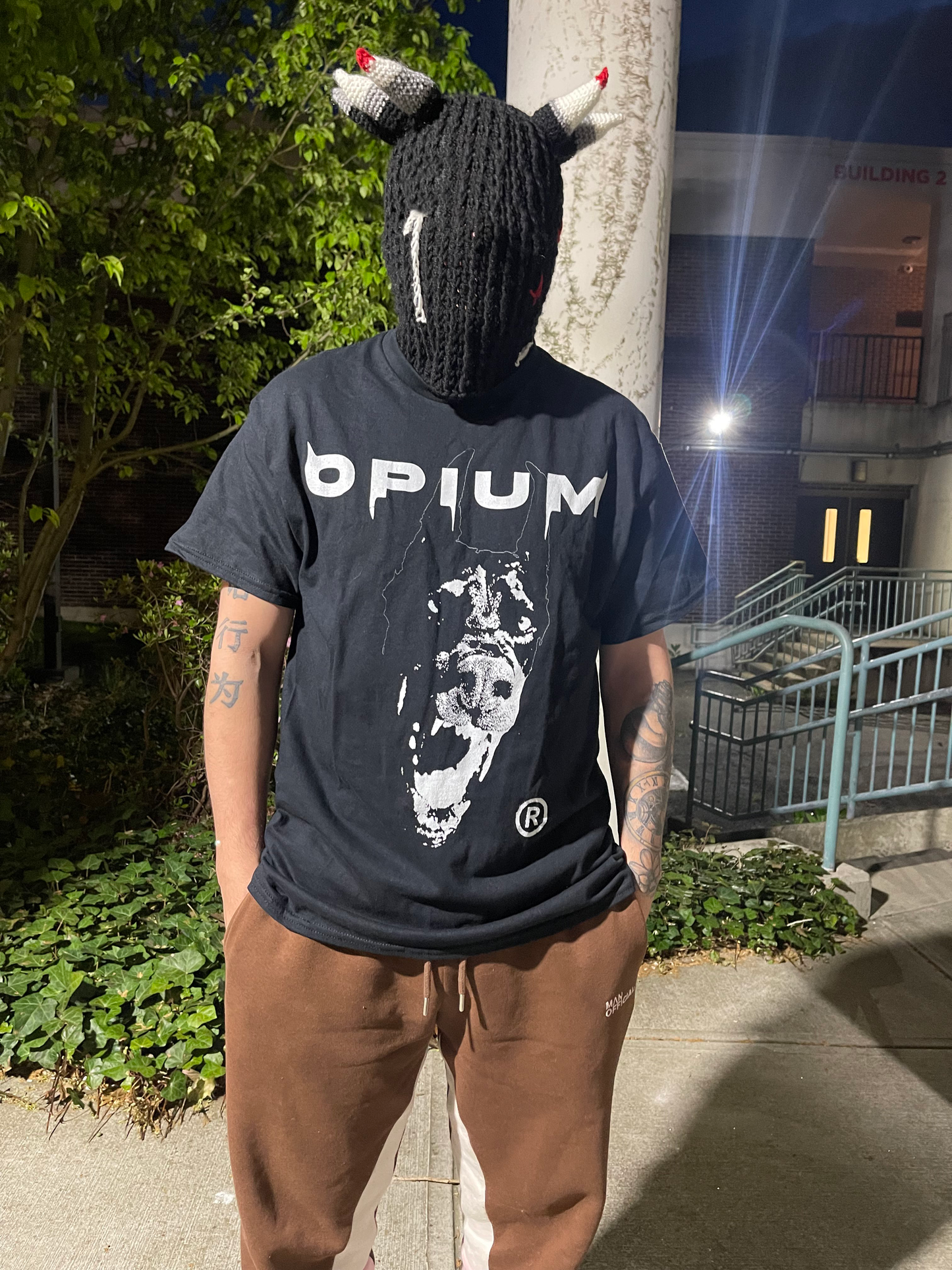 Opium Dobermann Streetwear Tee