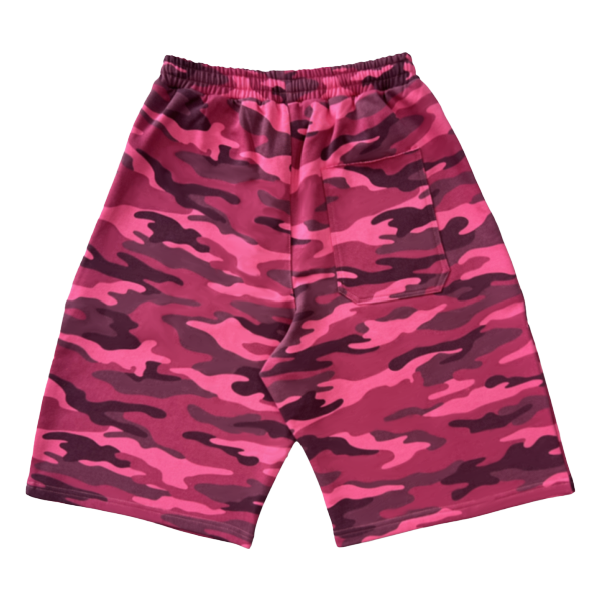 Shut The F*CK Up Rose Camo Streetwear Shorts 420GSM
