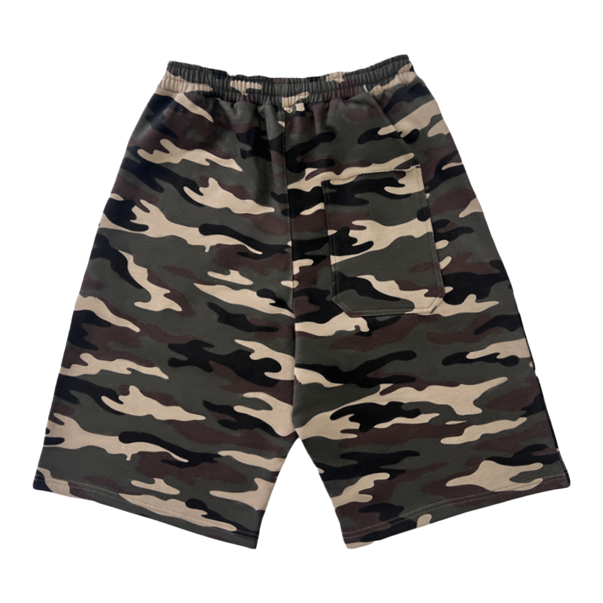 Reality Is A Glitch Streetwear Camo Shorts 420GSM