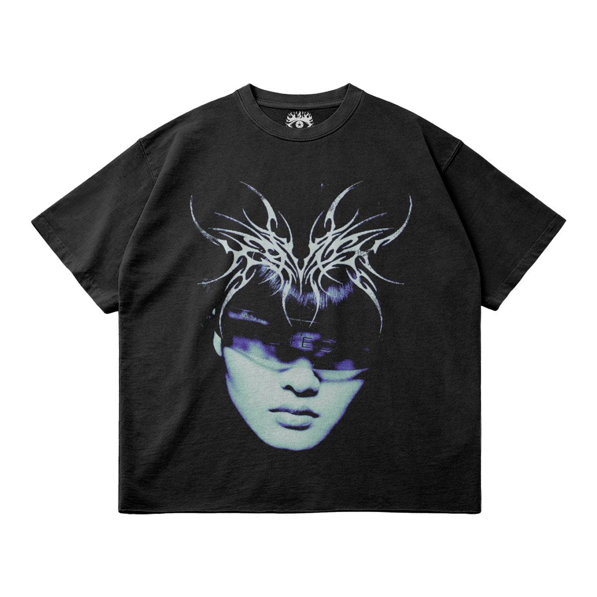 Kryptic Myst Garment Dyed Streetwear Tee