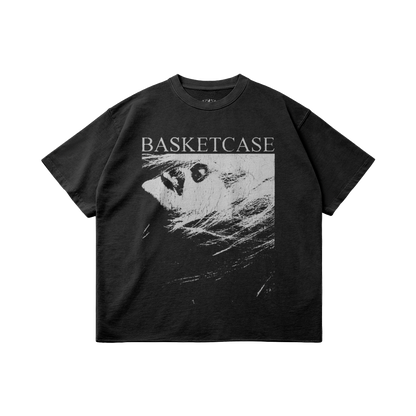 Basketcase Garment Dyed Raw Hem Streetwear Shirt