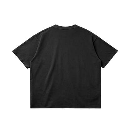 Basketcase Garment Dyed Raw Hem Streetwear Shirt