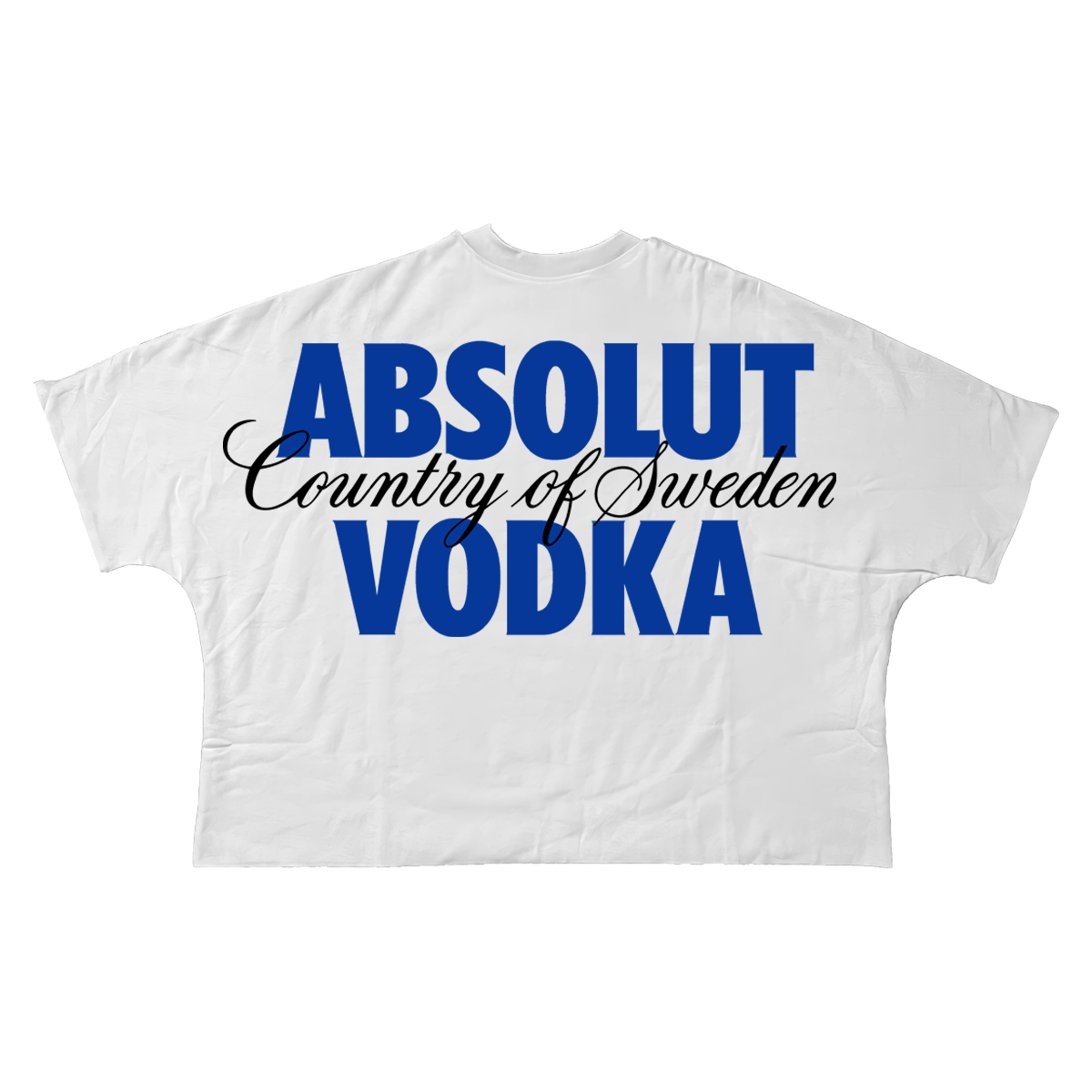 Vodka Streetwear Cropped Boxy Tee