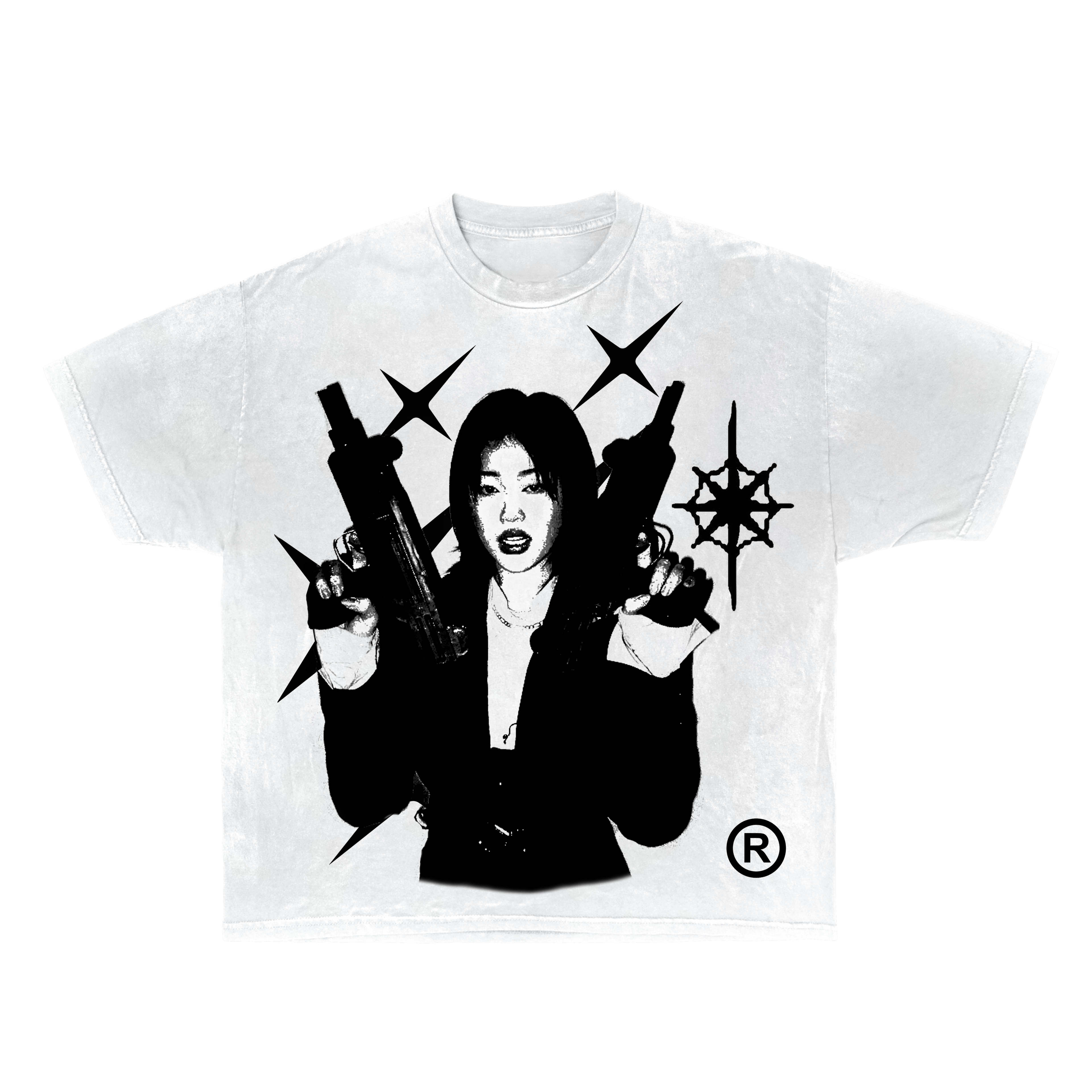 Twin Uzi Streetwear Tee by ArnukiClothing
